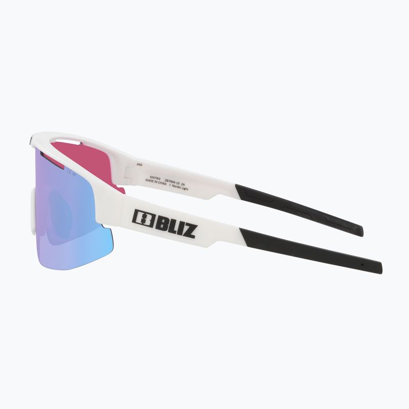 Слънчеви очила Bliz Matrix Nano Optics Nordic Light matt white/begonia/violet blue multi 5