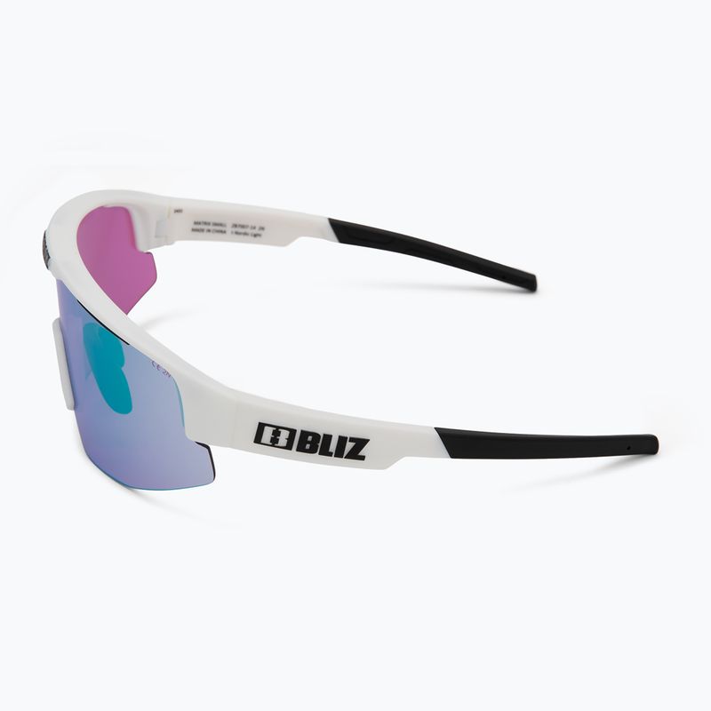 Слънчеви очила Bliz Matrix Small Nano Optics Nordic Light matt white/begonia/violet blue 4
