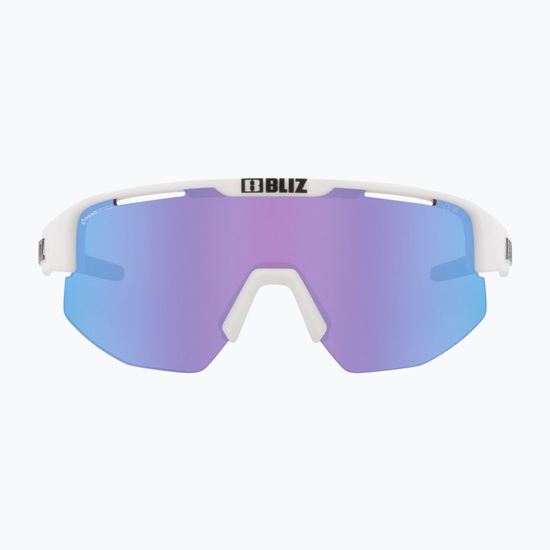 Слънчеви очила Bliz Matrix Small Nano Optics Nordic Light matt white/begonia/violet blue 2