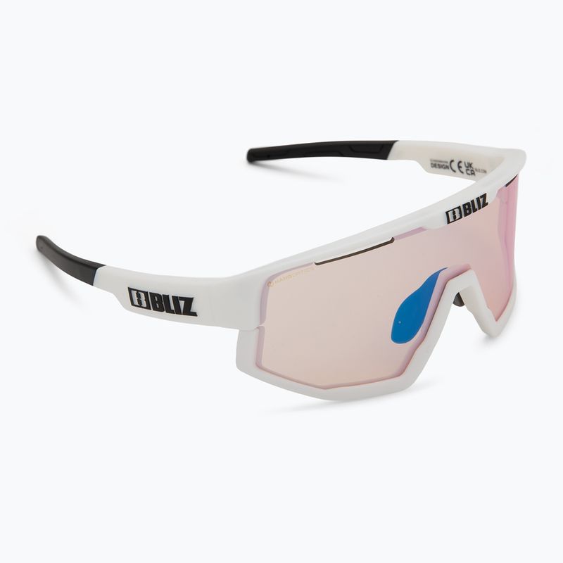 Слънчеви очила Bliz Fusion Small Nano Optics Nordic Light matt white/coral/orange blue 2