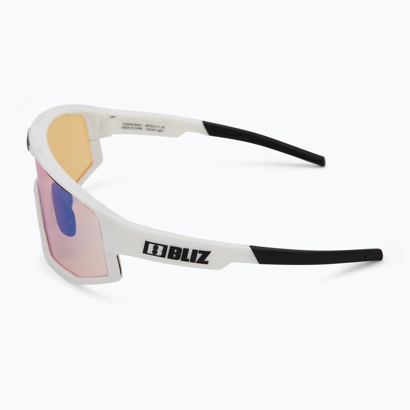 Слънчеви очила Bliz Fusion Small Nano Optics Nordic Light matt white/coral/orange blue 5
