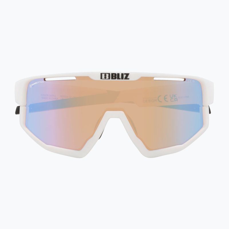 Слънчеви очила Bliz Fusion Small Nano Optics Nordic Light matt white/coral/orange blue 3