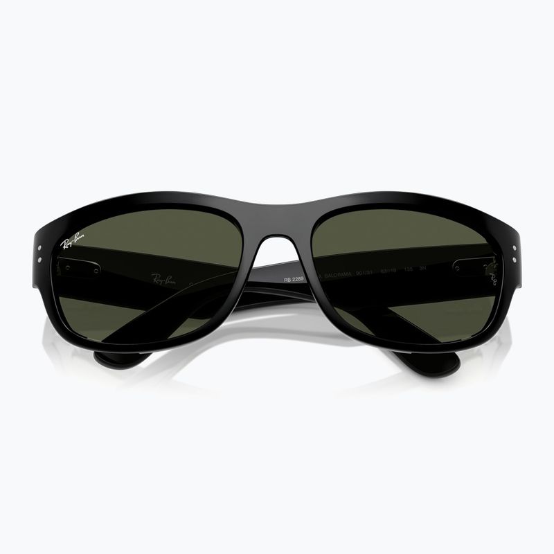 Слънчеви очила Ray-Ban Mega Balorama black/green g-15 3