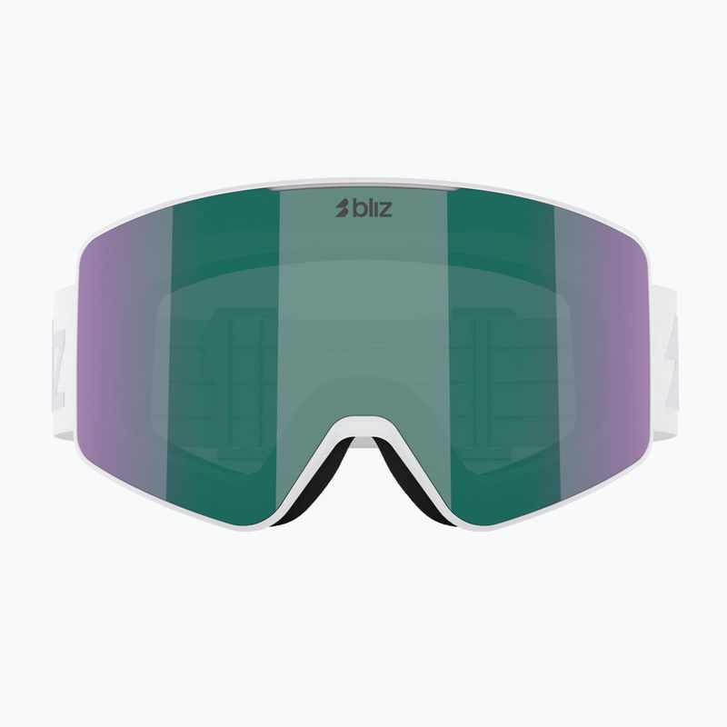Скиорски очила Bliz G001 matte white/brown/green multi 7