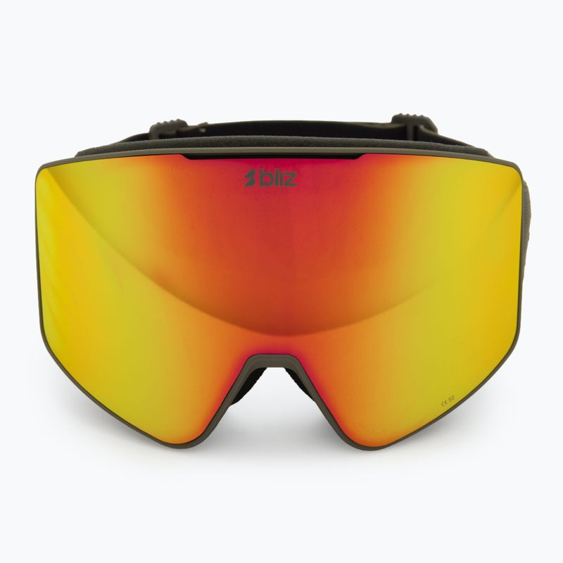 Скиорски очила Bliz G001 matte camo green/brown/red multi 2