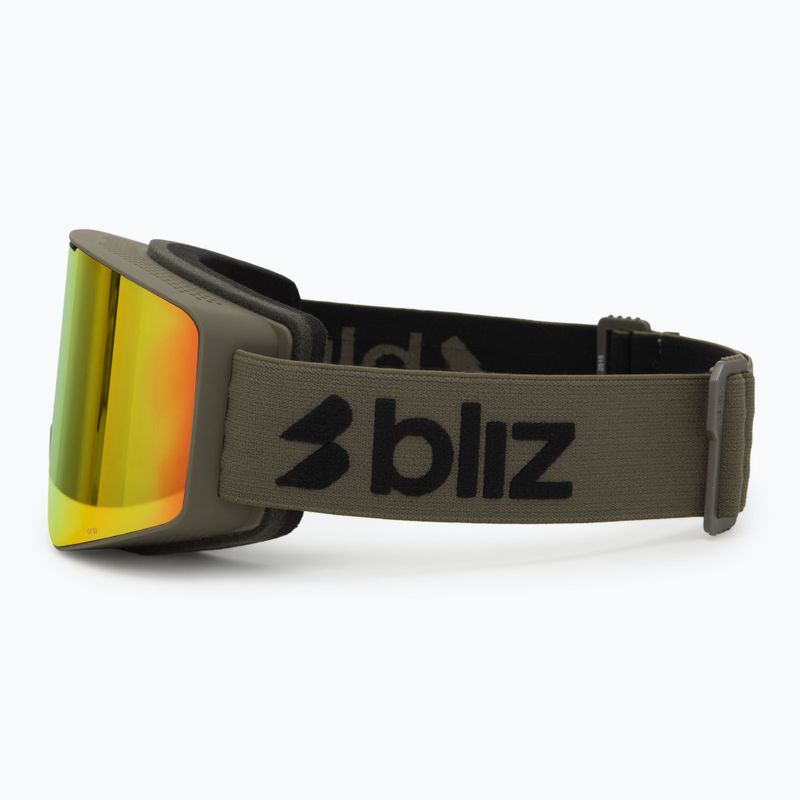 Скиорски очила Bliz G001 matte camo green/brown/red multi 4