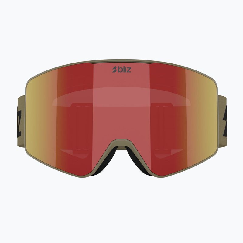 Скиорски очила Bliz G001 matte camo green/brown/red multi 7