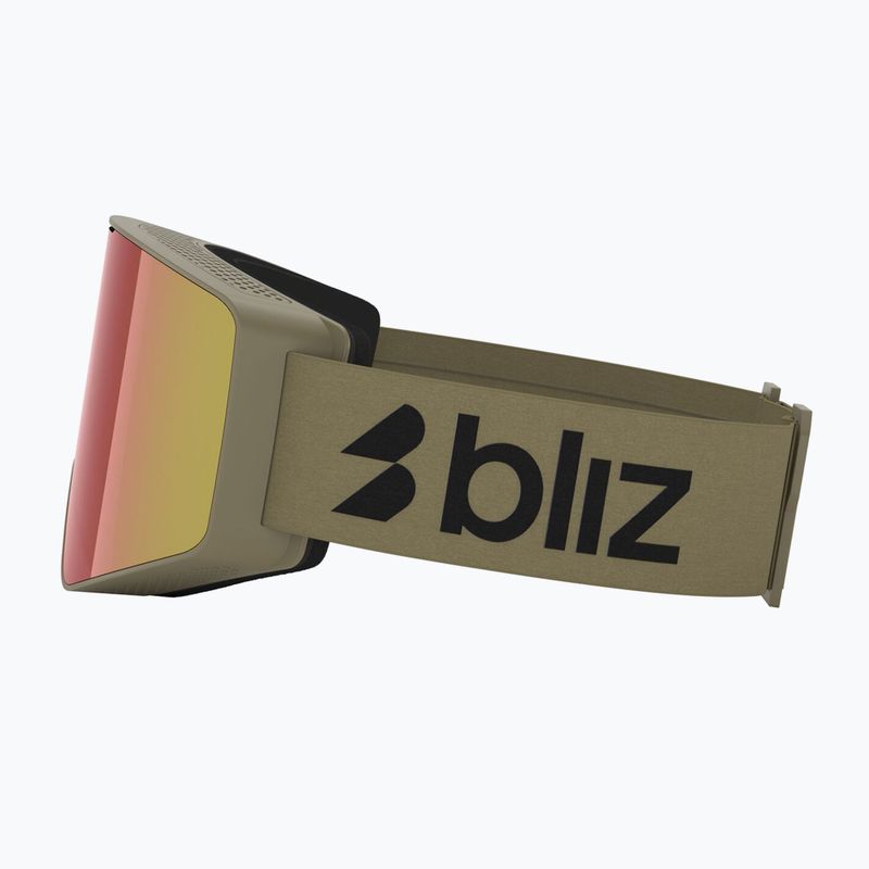 Скиорски очила Bliz G001 matte camo green/brown/red multi 9