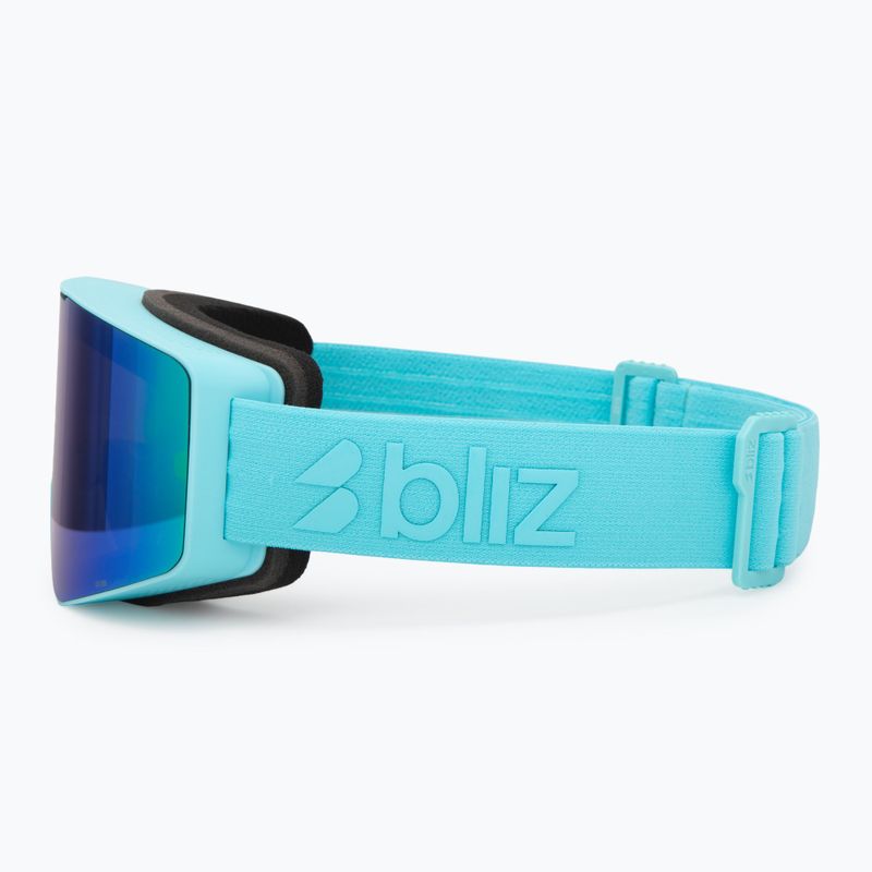 Скиорски очила Bliz G001S matte turquoise/brown/green multi 4
