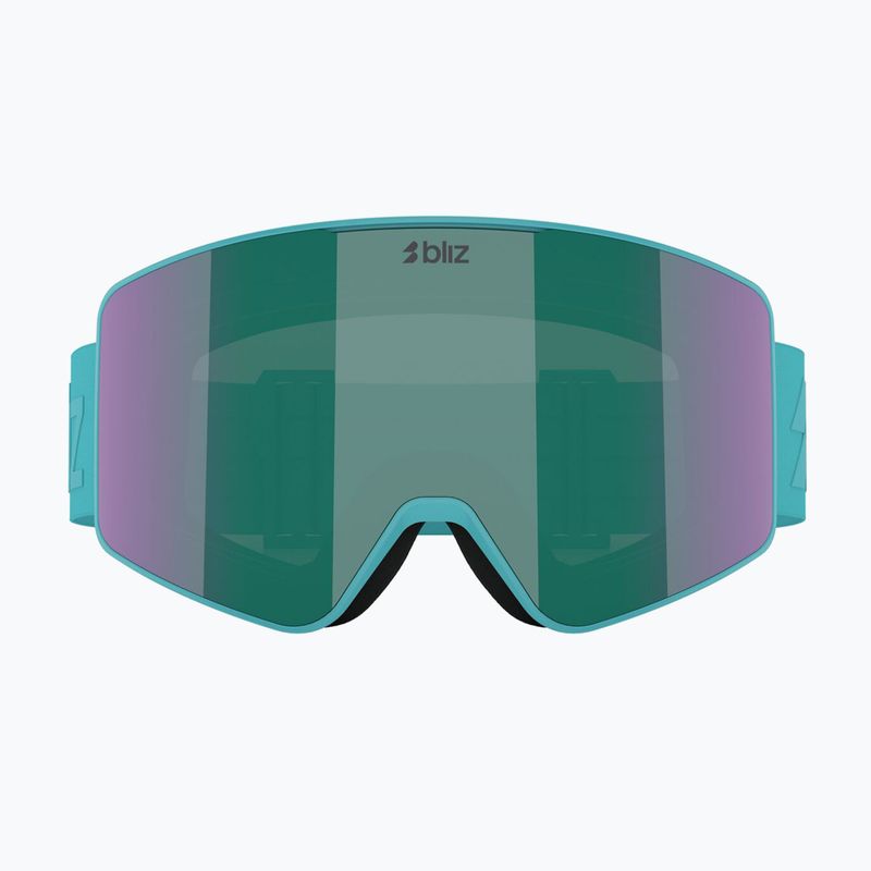 Скиорски очила Bliz G001S matte turquoise/brown/green multi 7