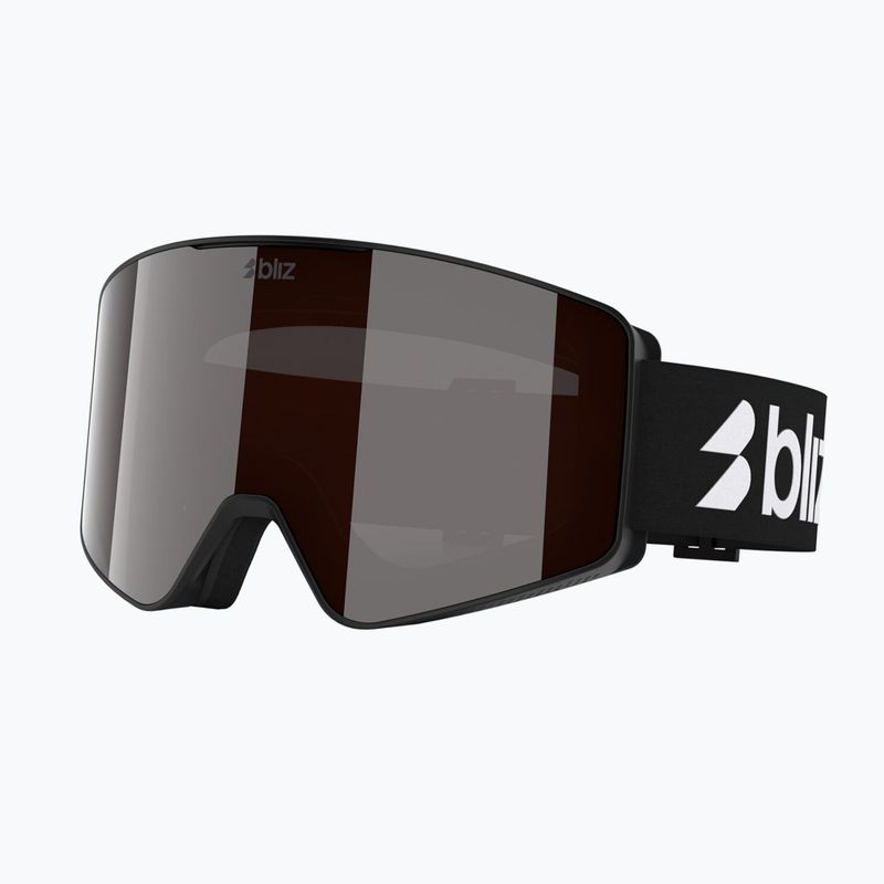 Скиорски очила Bliz G001 matte black/orange/silver mirror 5