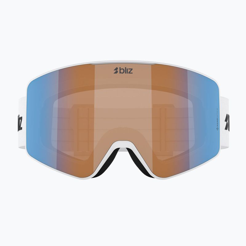 Скиорски очила Bliz G001 matte white/non orange/blue multi 2