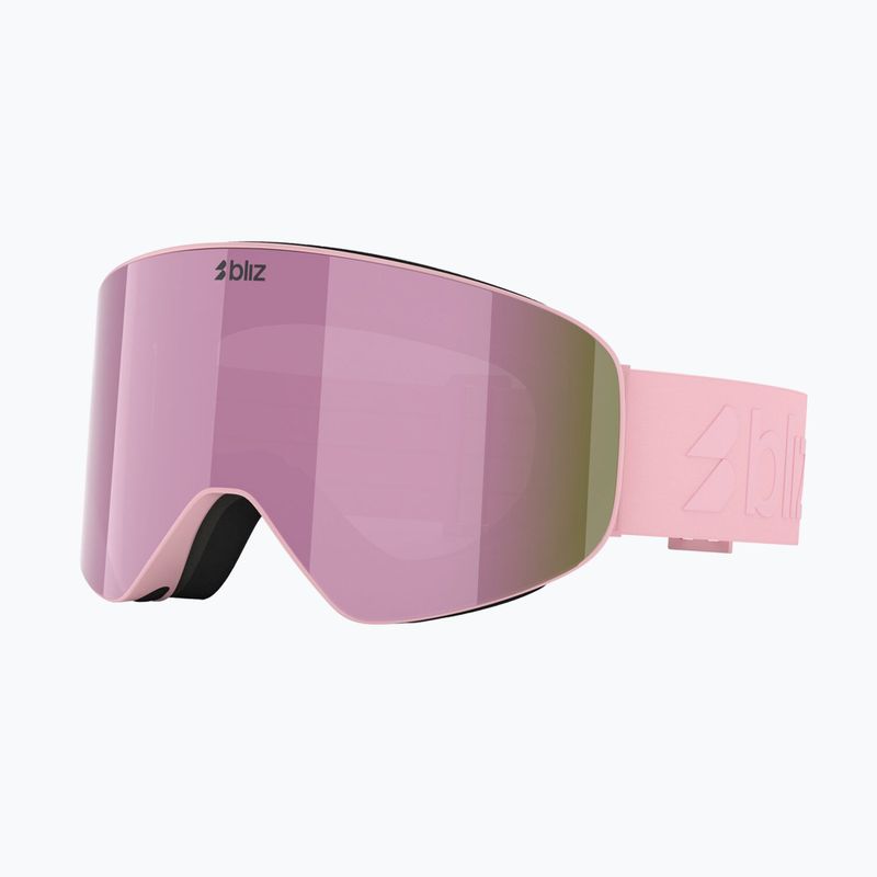 Скиорски очила Bliz Flow matte pink/brown/pink multi
