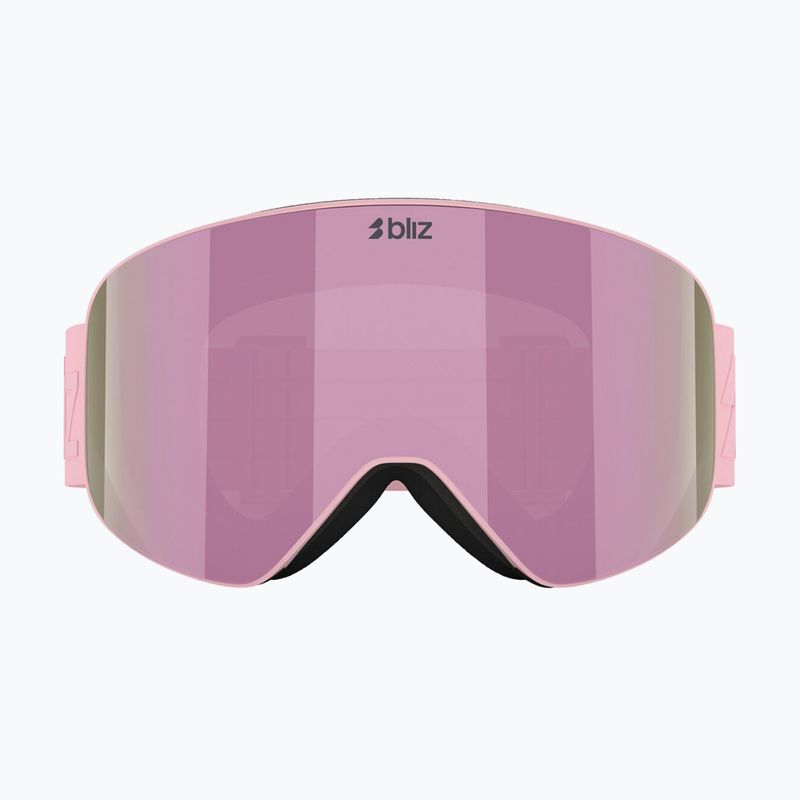 Скиорски очила Bliz Flow matte pink/brown/pink multi 2