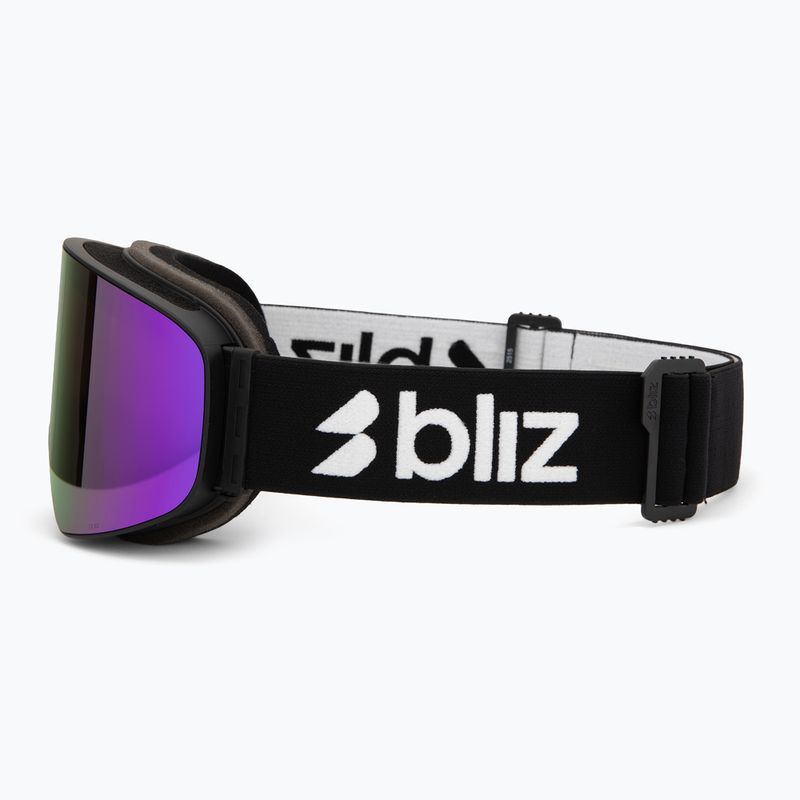 Скиорски очила Bliz Flow matte black/brown/purple multi 4