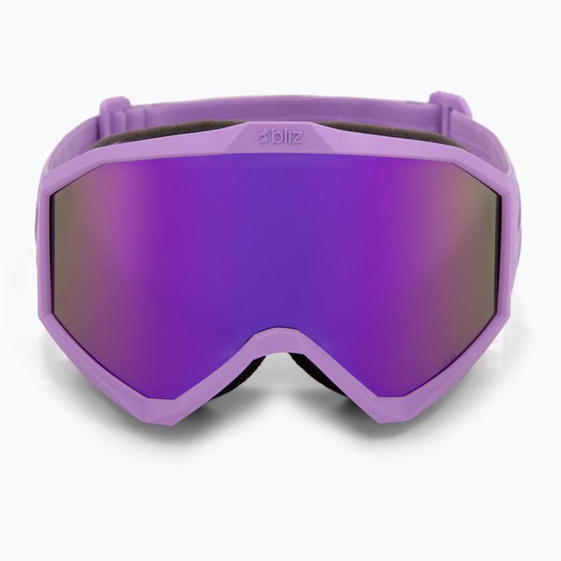 Детски скиорски очила Bliz Liner Jr matte purple/brown/purple multi 2