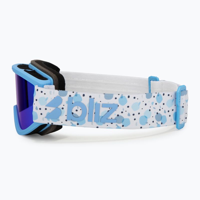 Детски скиорски очила Bliz Pixie Jr matte blue/brown/blue multi 4