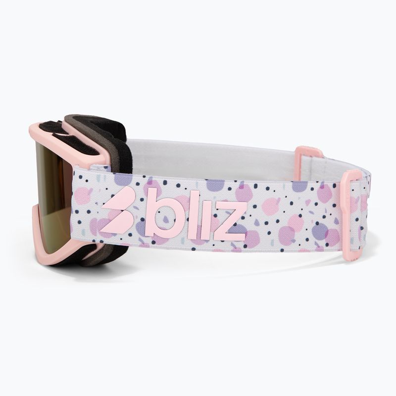 Детски скиорски очила Bliz Pixie Jr matte pink/brown/pink multi 4