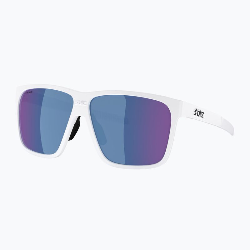 Слънчеви очила Bliz A001 matte white/grey blue multi