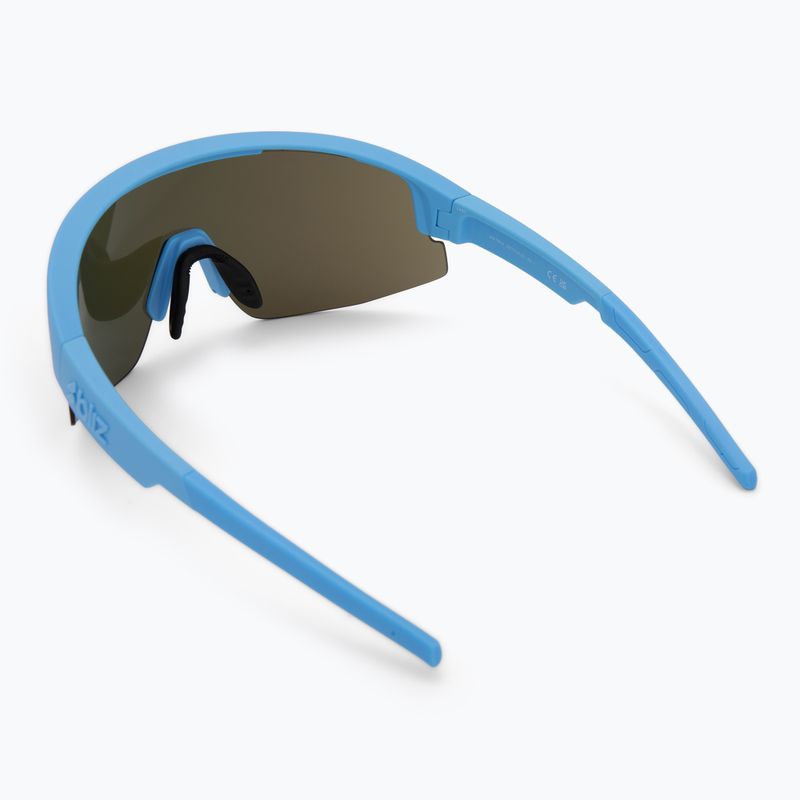 Слънчеви очила Bliz Matrix matte blue/grey blue mirror 2