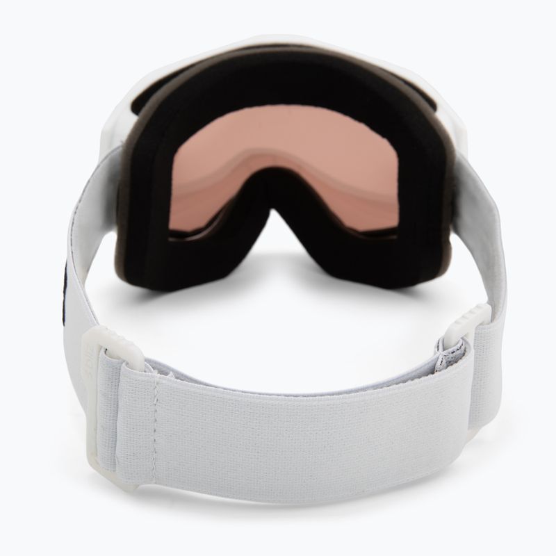 Скиорски очила Bliz Liner matte white/pink/silver mirror 3