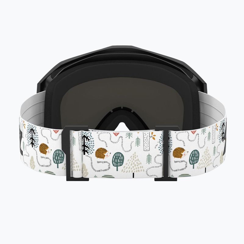 Детски скиорски очила Bliz Liner Jr matte black/brown/silver mirror 7