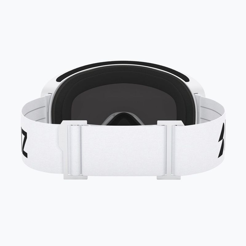 Скиорски очила Bliz Flow matte white/smoke/pink 3