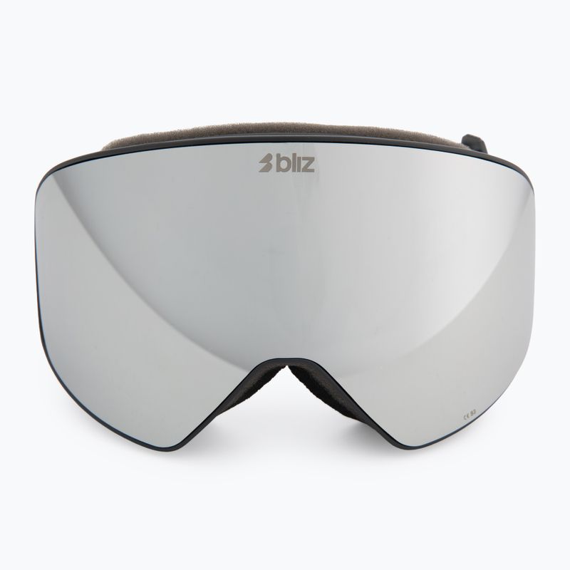 Скиорски очила Bliz Flow matte black/smoke/silver mirror 2