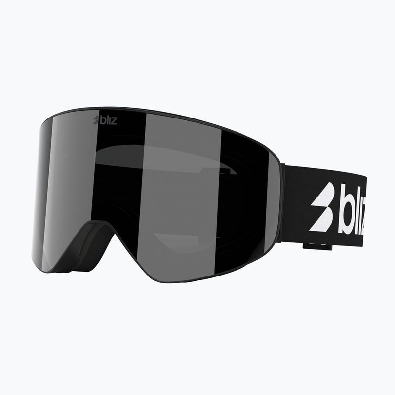 Скиорски очила Bliz Flow matte black/smoke/silver mirror 6