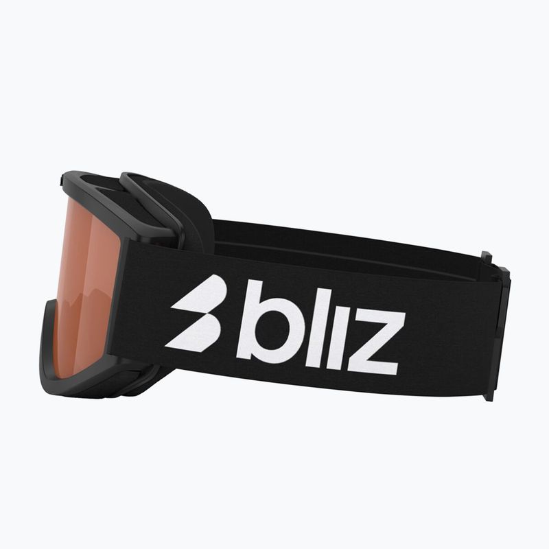 Детски скиорски очила Bliz Pixie Jr matte black/orange 4