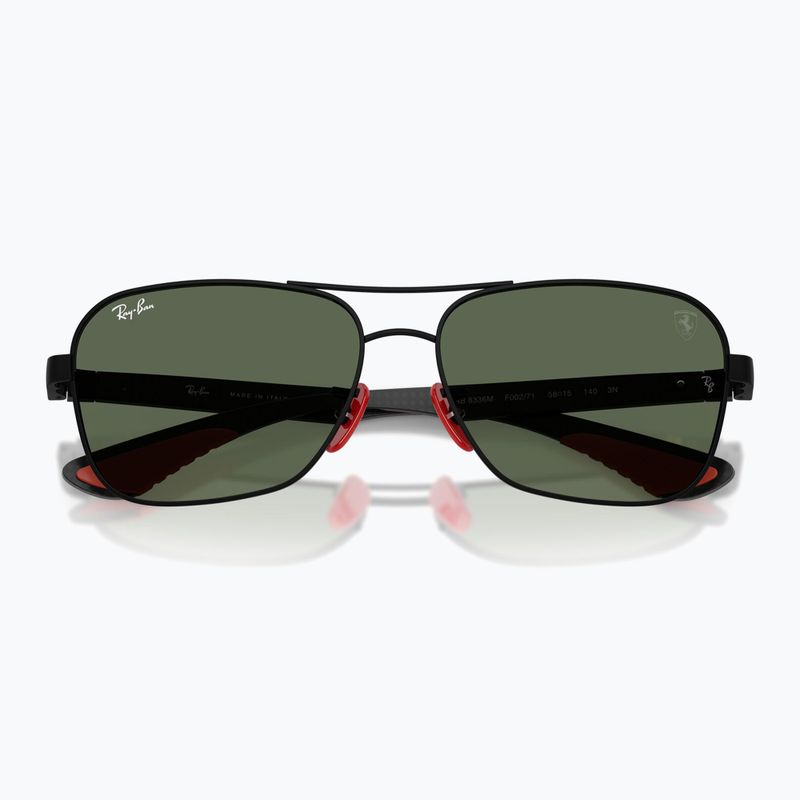 Слънчеви очила Ray-Ban Rb8336M Scuderia matt black/dark green 3