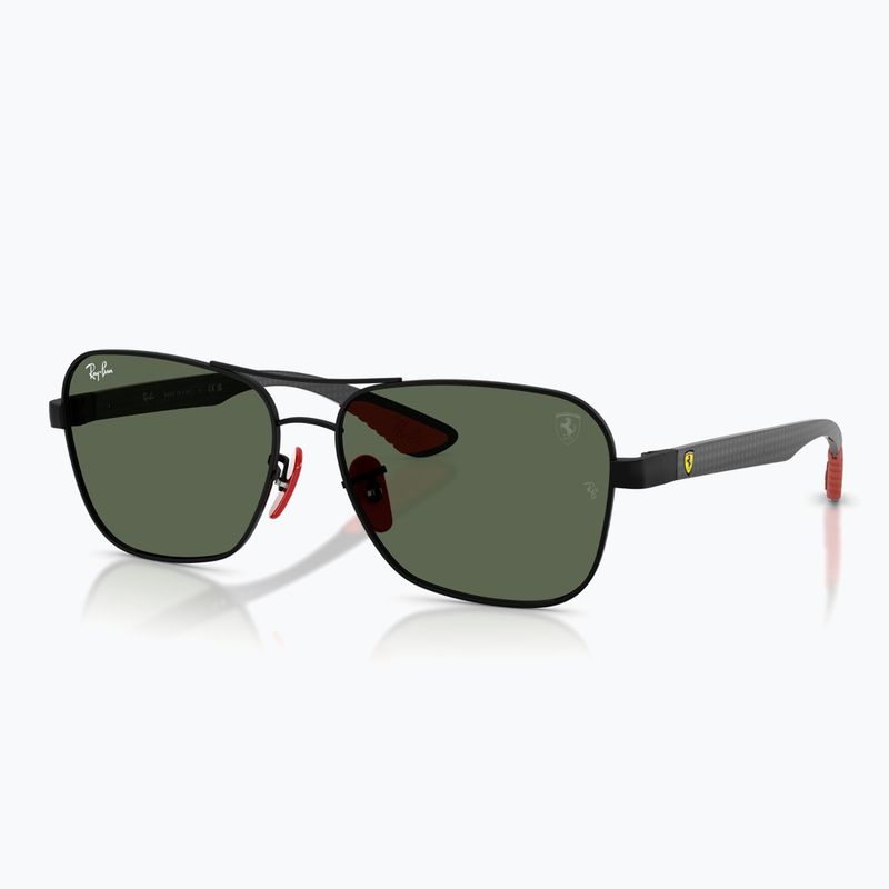 Слънчеви очила Ray-Ban Rb8336M Scuderia matt black/dark green 4