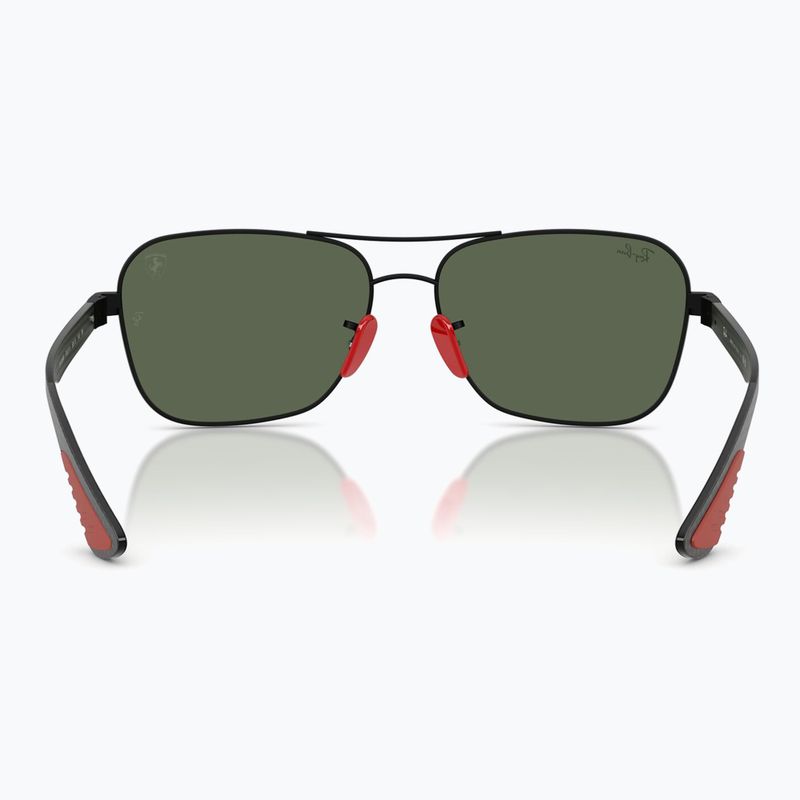 Слънчеви очила Ray-Ban Rb8336M Scuderia matt black/dark green 5