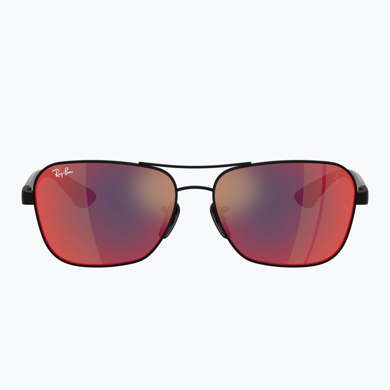 Слънчеви очила Ray-Ban Rb8336M Scuderia matt black/dark grey mirror blue/red 2
