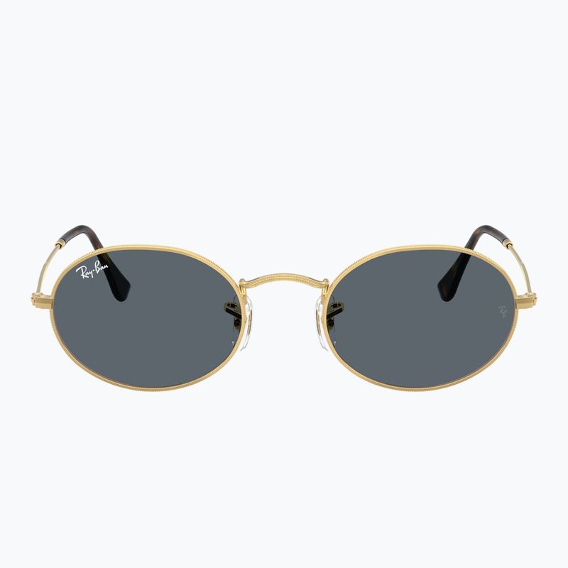 Слънчеви очила Ray-Ban Oval arista gold/blue 2