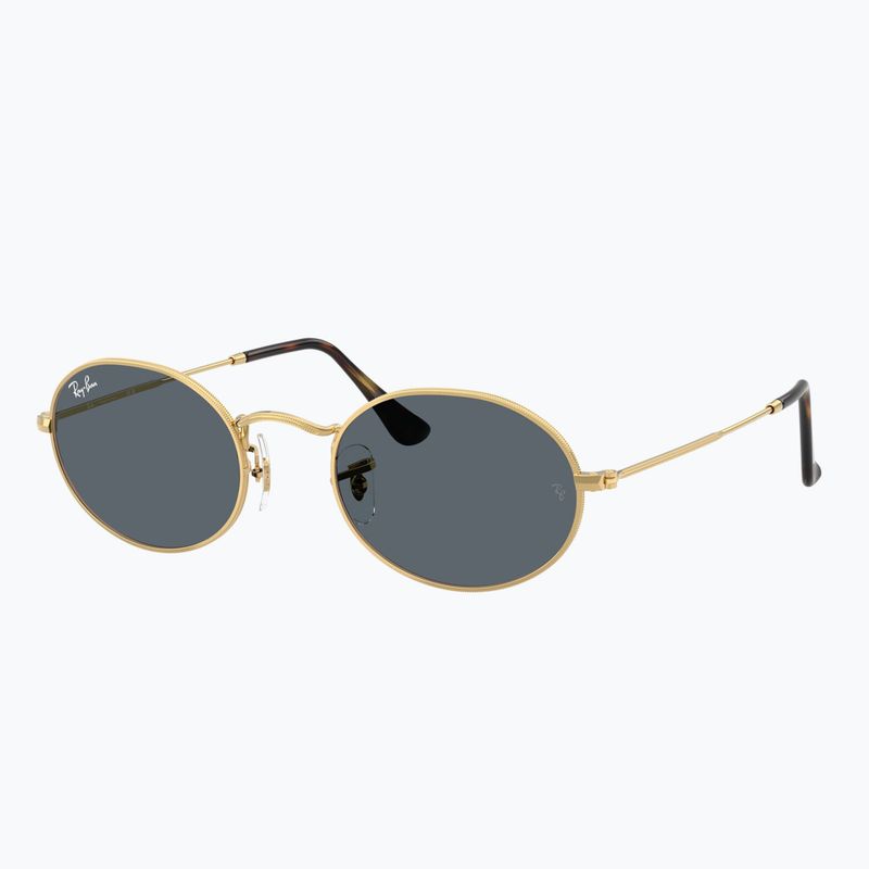 Слънчеви очила Ray-Ban Oval arista gold/blue 4