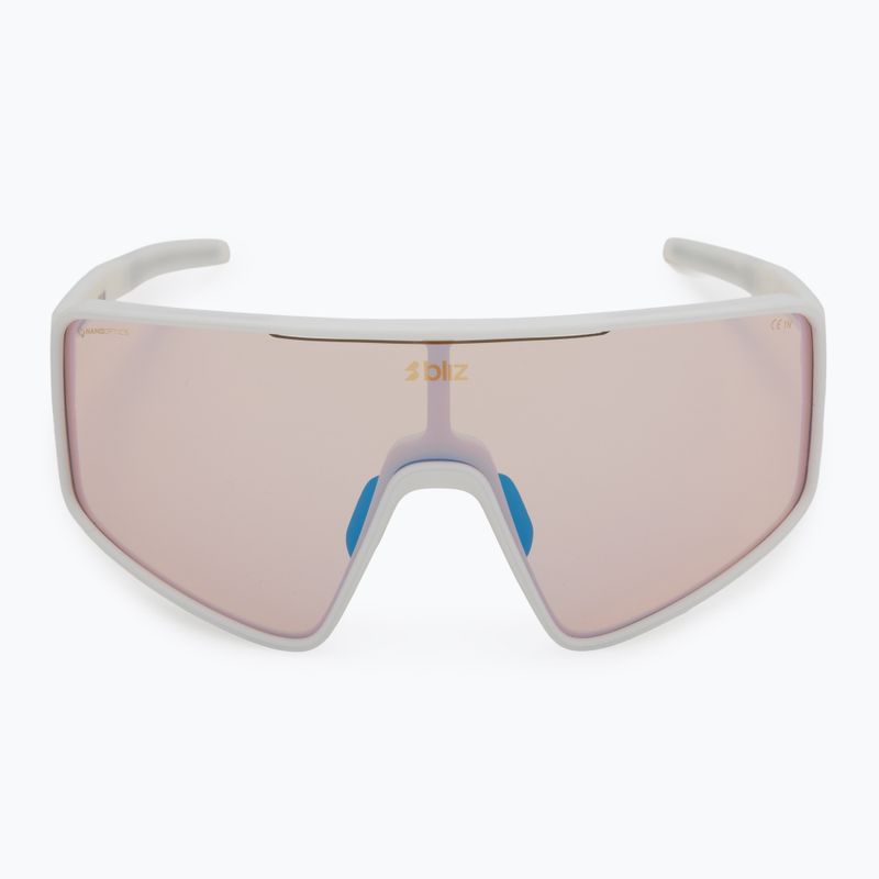 Bliz P001S Nano Optics Nordic Light матово бяло/коралово/оранжево синьо мулти слънчеви очила 3