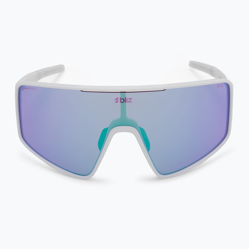 Bliz P001 Nano Optics Nordic Light матово бяло/бегония/виолетово синьо мулти слънчеви очила 3