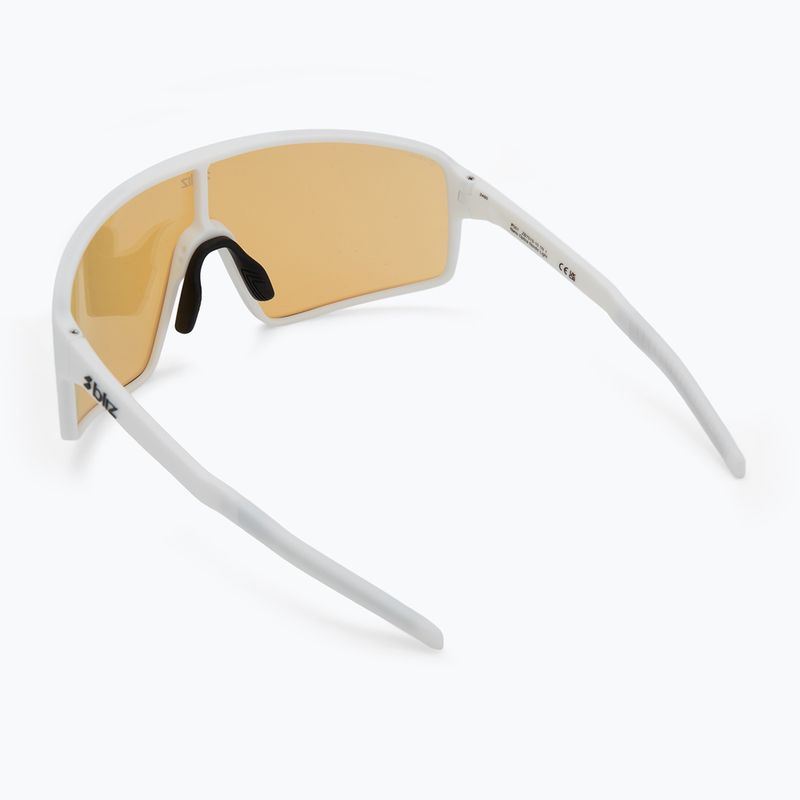 Bliz P001 Nano Optics Nordic Light матово бяло/коралово/оранжево синьо мулти слънчеви очила 2