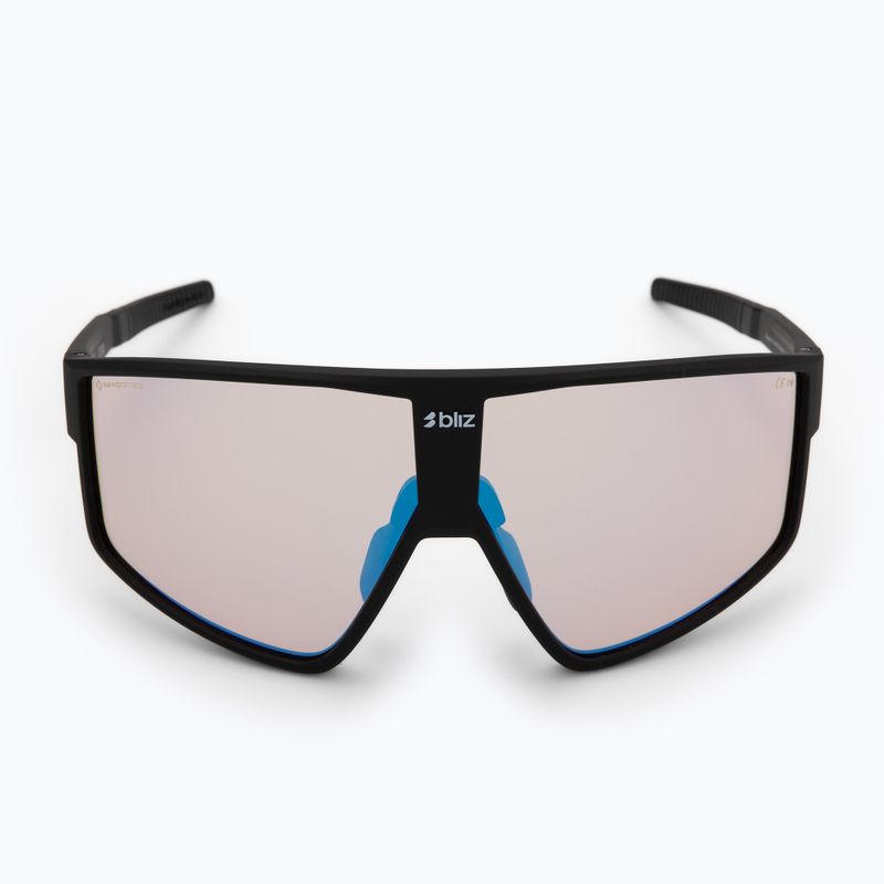 Bliz P002 Nano Optics Nordic Light матови черни/коралови/оранжево сини мулти слънчеви очила 3