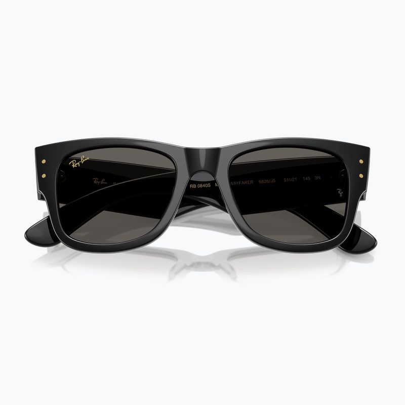 Слънчеви очила Ray-Ban Mega Wayfarer black/black 3