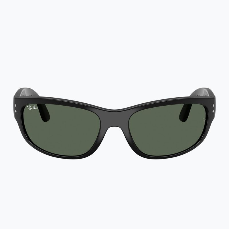 Детски слънчеви очила Ray-Ban Balorama Bio Based black/dark green 2