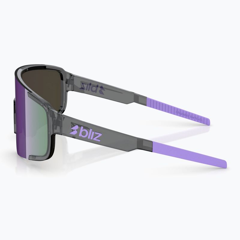 Слънчеви очила Bliz P003 Small crystal black/grey purple multi 4