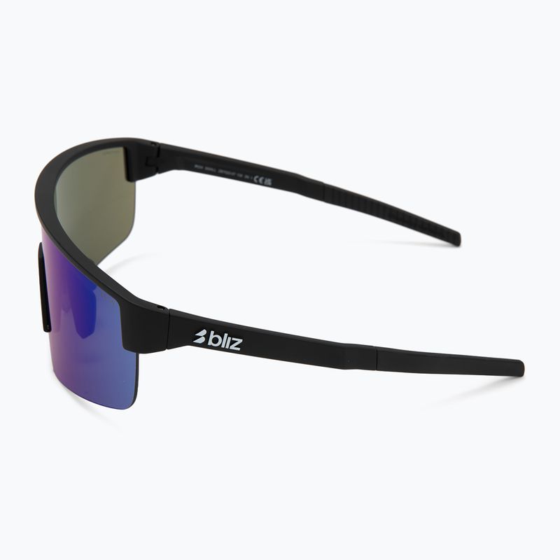 Слънчеви очила Bliz P004 Small matte black/grey blue mirror 4