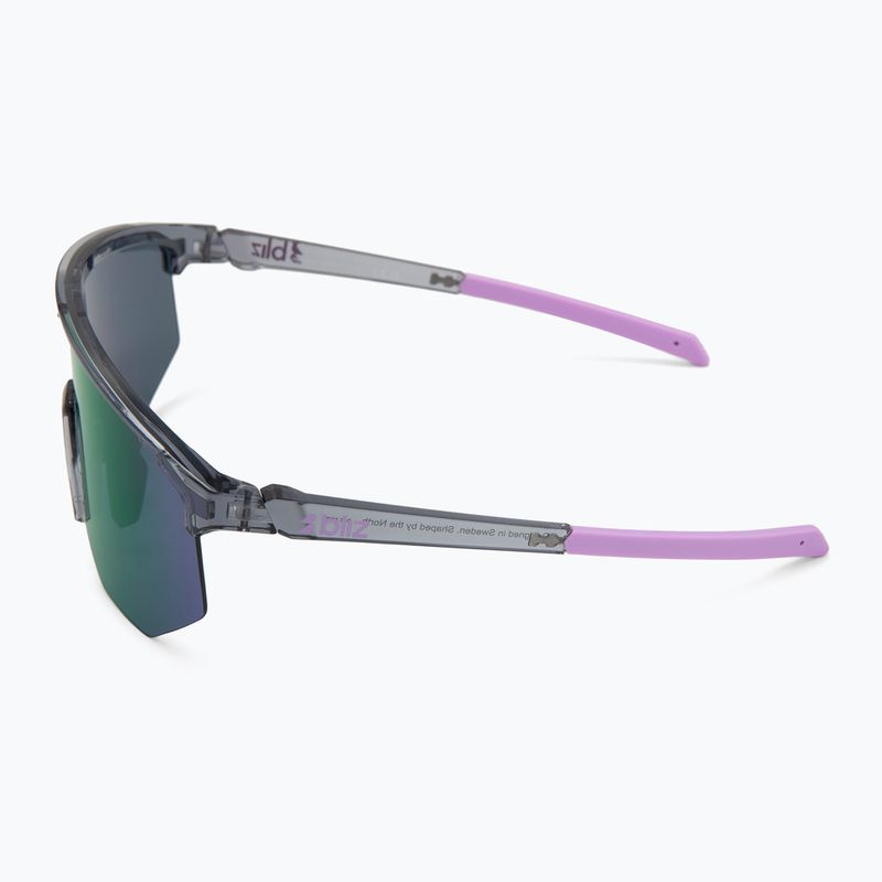 Слънчеви очила Bliz Hero Small crystal black/grey purple multi 4