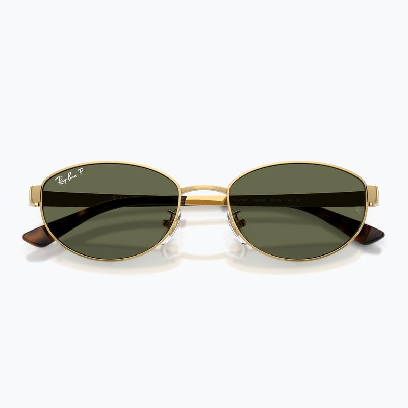 Слънчеви очила Ray-Ban RB3774D arista gold/dark green polarized 3