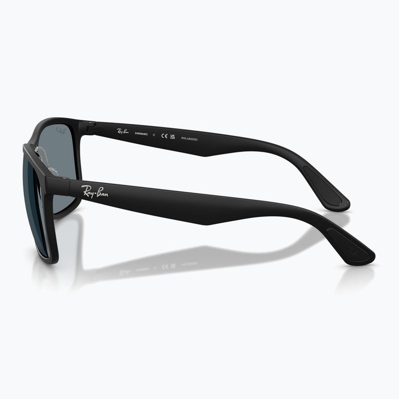 Слънчеви очила Ray-Ban Rb4264 Polarized+ Lenses matte matte black/blue polarized+ 6