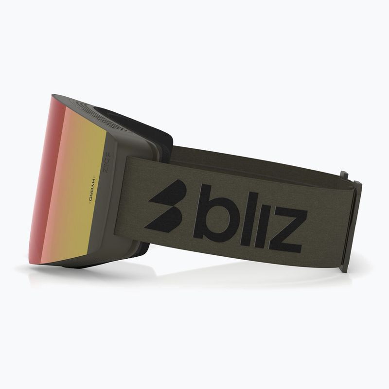 Скиорскa маска Bliz G003 matte camo green/brown/red multi 4
