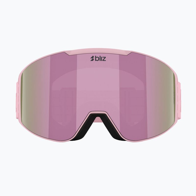Скиорскa маска Bliz G004 matte pink/brown/pink multi 2