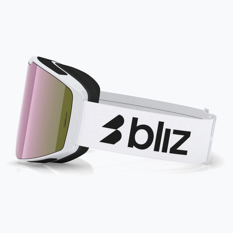 Скиорскa маска Bliz G004 matte white/brown/pink multi 4